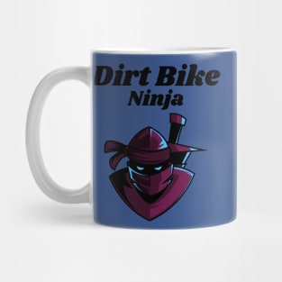 Dirt bike ninja. Awesome Dirt bike/Motocross design. Mug